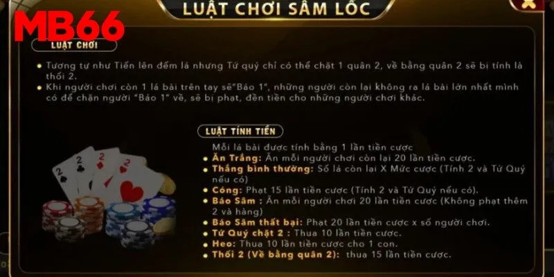Hướng dẫn đánh một ván bài sâm chi tiết